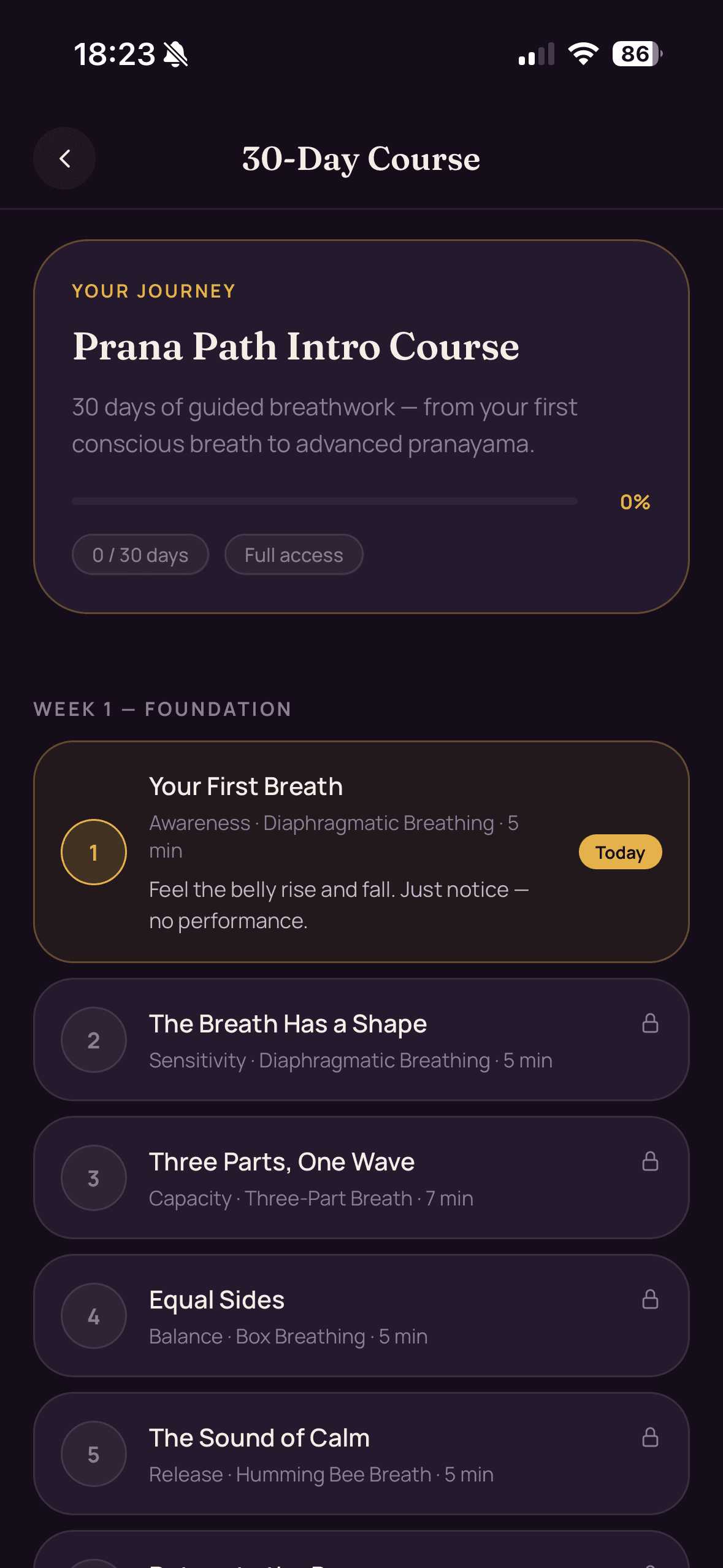 30-Day Course